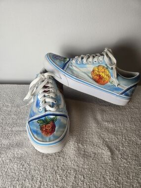 Vans x One Piece "Devil Fruit" Old Skool Custom Sneakers